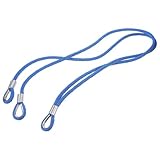 SUPVOX Corda Regolabile per Altalena da Esterno in Nylon e Acciaio Resistente e Facile da Installare per Altalene da Giardino Sedie Sospese e Altalene per Adatta Alberi e Verande