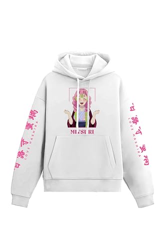 Image of Anime Inspired Design Unisex Pullover Hoodie, Black, Graphic Print Front and Back