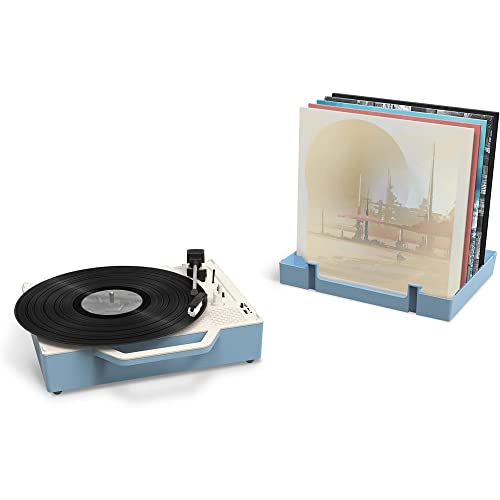 VICTROLA RE-Spin Platine Vinyle ECO CONCUE Bleu - Les Beatles, Paul McCartney, John Lennon, RIngo Starr, George Harrison VICTROLA RE-Spin Platine Vinyle ECO CONCUE Bleu – Image 8