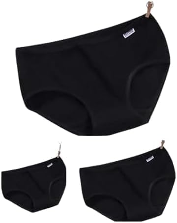 GenericCulture Flossy® Women Cotton Hipster Underwear Antibacterial Crotch Lingere Women Middle Waist Panties Female Breathable Cotton Intimates (Pack of 3) (Colour May Very)