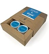 Napkin Face Mask - Pack of 8 Capsules with Face Mask Shaped Tissue and Hydrating Liquid - for Hou...