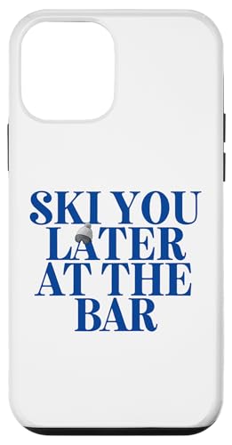 SKI YOU LATER AT THE BAR X The Ski Club skiers. BACKPRINT �X�}�z�P�[�X iPhone 12 mini �p