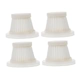 MALUGOGO Zuverlässiges Ersatzfilter-Set für Auto-Staubsauger, hocheffiziente Filtration für Fahrzeugreinigung, einfache Installation, 4 Stück