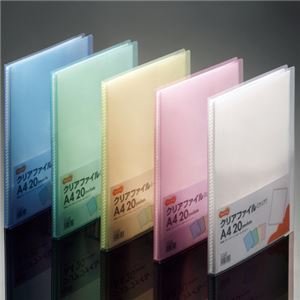 【①】　クリアファイル Amazon | 日本クリノス クリアファイル 薄口0.1mm A4 100枚入 | クリア