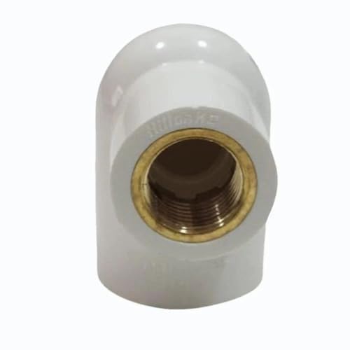UPVC (Code 3924) 1/2 Inch X 1/2 Inch / 15MM X 15MM Brass Elbow 90 Degree Pipe Fitting Coupling Bend Pipe Connector Adapter Pack of 2 Amazon.in: Industrial & Scientific 4 Product Image