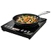 Cecotec Piastra Induzione Portatile Full Magma Slim Pure. 2000 W, Design in Vetro, Display Touch, 9 Livelli di Potenza, Timer, Alta Resistenza, Facile Pulizia, Superficie 26x32 cm