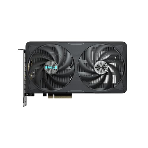 Image of GIGABYTE GeForce RTX 5060 Ti Eagle OC 16G Graphics Card, 16GB 128-bit GDDR7, PCIe 5.0, WINDFORCE Cooling System, by NVIDIA,DisplayPort & HDMI - Video Output Interface,GV-N506TEAGLE OC-16GD Video Card