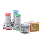 Tester combinato for misuratore Hertz di elettricità con display digitale quadrato da 22 mm(Blue)