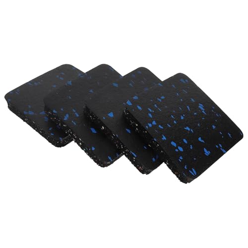 Alfombrillas antideslizantes para gimnasio en casa y ejercicios silenciosos LABRIMP 4 piezas