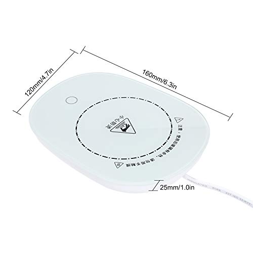 Lechnical Café aquecedor automático liga/desliga aquecedores de bebidas elétrico smart cup tapete aq