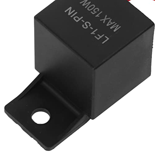 Relé intermitente LED de 2 pines Qqmora impermeable y duradero con parpadeo estable de precisión 7