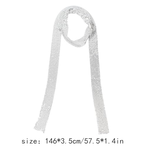 LABANCA Women's Fashion Chiffon Solid Skinny Long Tie Scarf Long Thin Chiffon Silk-like Scarf Skinny Neck Tie Waist Belt2