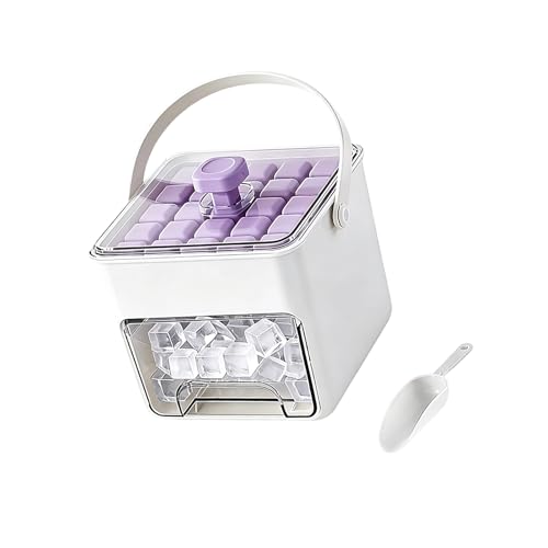 Bandeja para cubitos de hielo con tapa, doble capa, grado alimenticio miniatura 3