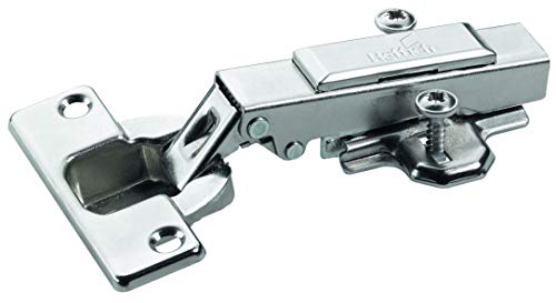 9219544 Intermat Topfscharnier (Scharnier) -mit Klipsmontage, vorliegend-für Türdicken ab 15-25 mm, 6 STK, Vernickelt