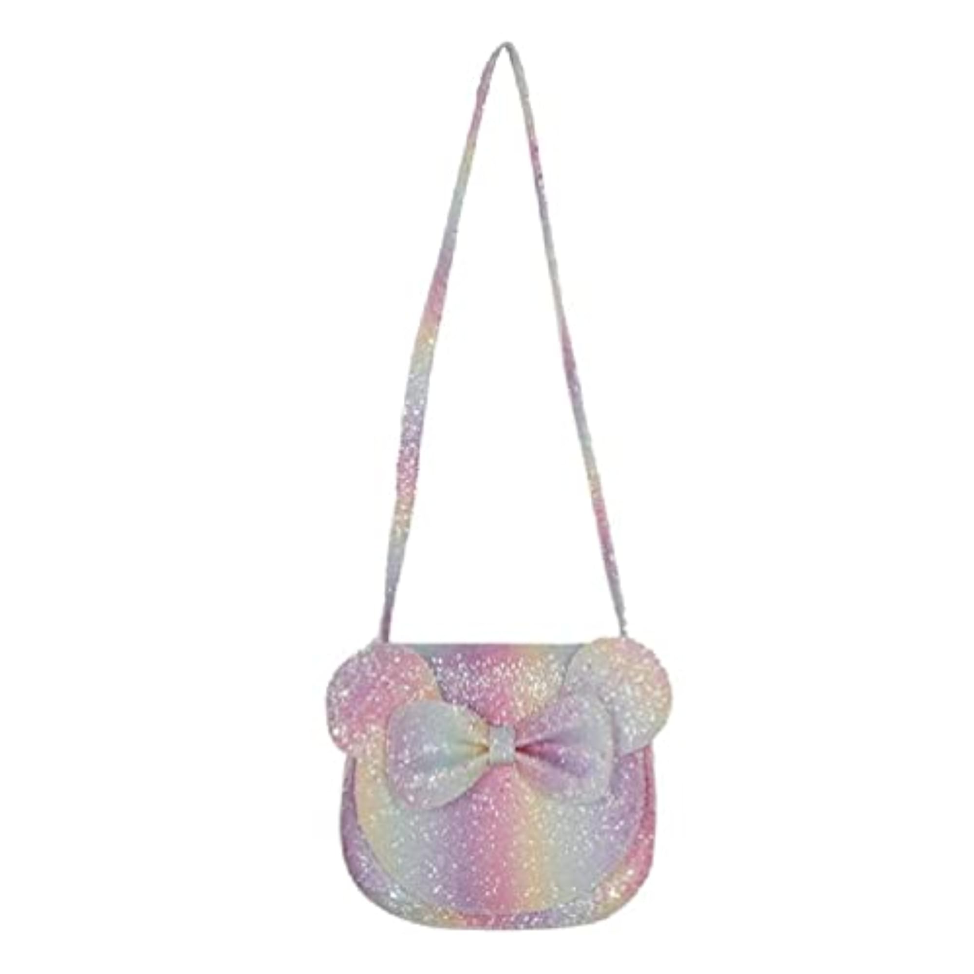 Children's Bowknot Shoulder Bag with Cartoon Mouse Ears