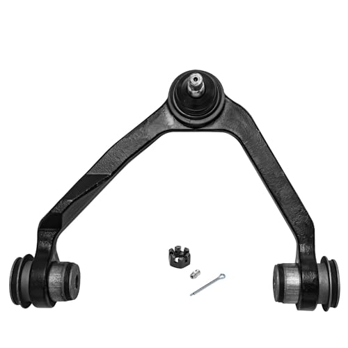 Image of Detroit Axle - Front 4pc Suspension Kit for 4WD Ford F-150 F-250 Expedition Lincoln Navigator, 2 Upper Control Arms with Ball Joints 2 Lower Ball Joints Replacement Truck