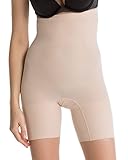 Spanx Higher Power Short, Ropa Interior Modeladora para Mujer (Talla Normal y Talla Grande), Beige (Soft Nude), M