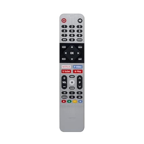 Image of marman Compatible with Sansui Tv Remote Control Original Models JSW32ASFHD JSW40ASFHD JSW43ASFHD JSW43ASUHD JSW50ASUHD JSW55ASUHD Suitable for Smart 4K LED UHD Android Television Non Voice Command