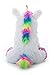 The Petting Zoo Rainbow Unicorn Stuffed Animal, Unicorn Gifts for Girls, Plush Toy 11 inches