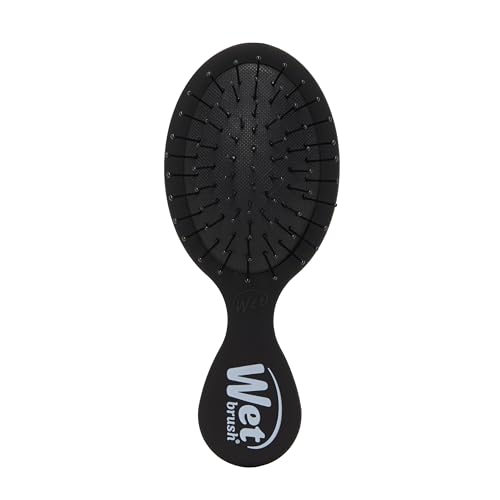 Wet Brush Mini Detangler Hair Brush, Black Frost,...