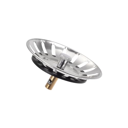 Colador de acero inoxidable para fregadero de cocina 79 mm miniatura 3
