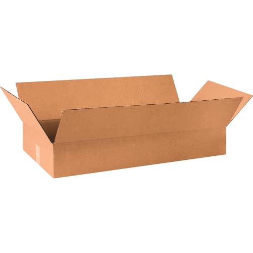 Image of TAPE LOGIC 36x18x6 Flat Corrugated Boxes, Flat, 36L x 18W x 6H, Pack of 15 | Shipping, Packaging, Moving, Storage Box for Home or Business, Strong Wholesale Bulk Boxes