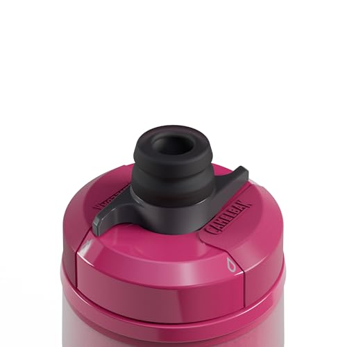 Image of CamelBak Podium Chill Insulated Bike Squeeze Water Bottle, Cold Retention for Cycling, 21oz, Mercury Berry