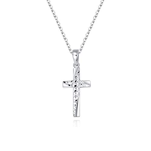 Collier croix en platine PT950 femme le cadeau de mariage idéal