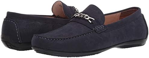 STACY ADAMS mens Clem Moe Toe Bit Slip-on Driving Style Loafer, Navy, 10.5 US | Image 6
