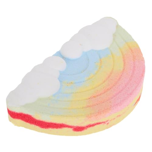 TOVINANNA De Baño Rainbow Cloud Sal Linda Bomba De Sal De Baño Con Aroma Práctica y Bonita Portátil