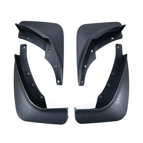 Guardabarros para Volvo XC60 2014-2017: faldillas antibarro negras juego completo de 4 piezas