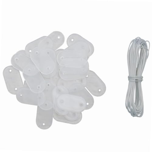 WERKA PRO Kit de Fixation pour Brise-Vues et canisses