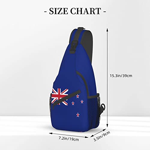 Mochila bandolera New Zealand para senderismo unisex miniatura 4