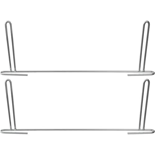 Image of Buyers Products B2418ASBC Chromed Steel Anti-Sail Brackets for use with 24-Inch Wide Short Mud Flaps, 2 Count, Holds Mudflaps Straight & Flat, Bold or Weld On to Truck or Trailer