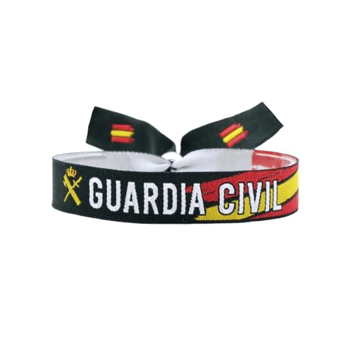 BDM - Pulsera Guardia Civil de tela con cierre deslizante para hombre y mujer. Elige...