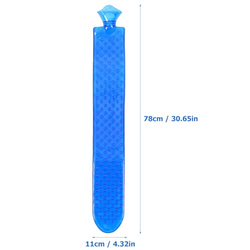 Bolsa de agua caliente recargable con textura antideslizante y gran capacidad de 2500ml 2