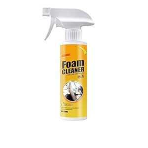 Multifunctional Foam Cleaner Powerful Decontamination Of Car Interiors Roof Leather Seat Cleaner Refreshing Lemon Flavor…