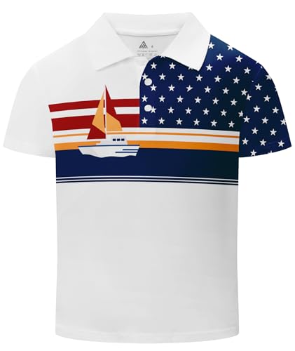 Image of V VALANCH Boys Polo Shirts Short Sleeve Casual Shrits