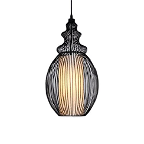 Lustre de luxe au design de caractère en fer forgé et silhouette créative de gourde