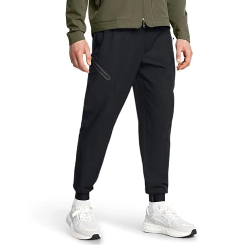 Pantalon Under Armour Unstoppable homme noir coupe sport stretch