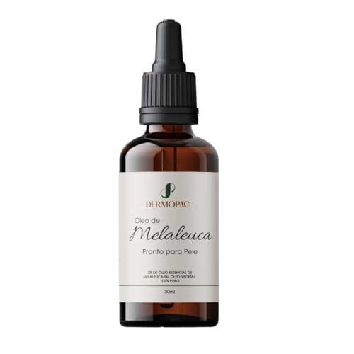 Óleo de Melaleuca (Tea Tree) Dermopac Pronto para Pele, 30ml