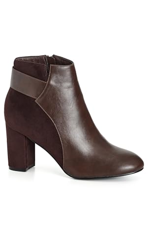 Image of City Chic Wide Fit Jax Ankle Boot