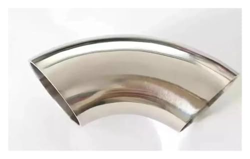 Silencieux d'échappement de voiture coude 90° de 45mm tuyau inox 304