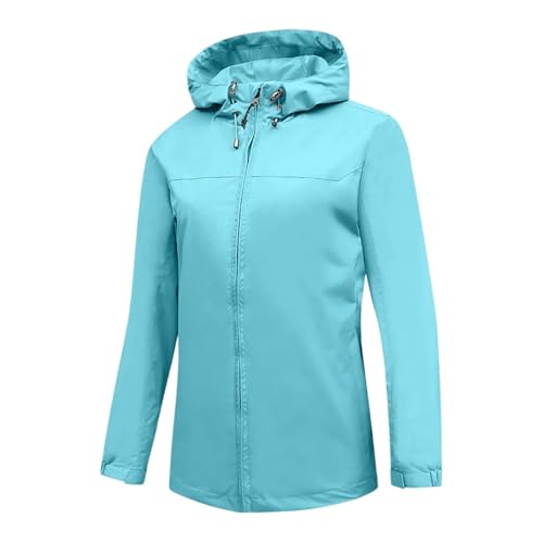 Chaqueta impermeable mujer para camping y senderismo 5