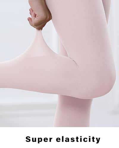 Stelle Girls' Ultra Soft Pro Dance Tight/Ballet Footed Tight(Toddler/Little Kid/Big Kid),2BP,M