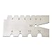 CHENZILIN Upgraded Screw Thread Gauge with Clear Scale Stainless Steel Grinding-Gage Inspection Tool for Industrial Easy