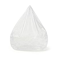 RANJIMA Innenbezug für Sitzsac, Innenbezug des Sitzsacks Sitzsackhülle Futter Ohne Füllung Sitzsack Taschentücher Ersatzbezu Sitzsackhülle Ersatzbezug für Stoff Sofa DIY Lazy Bag, M Weiß