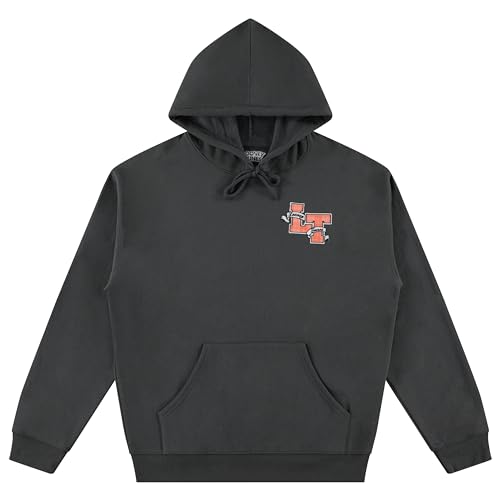 Looney Tunes Premium Men's Bugs Bunny Hoodie: Luxurious Plaid Patches and Intricate Embroidery3