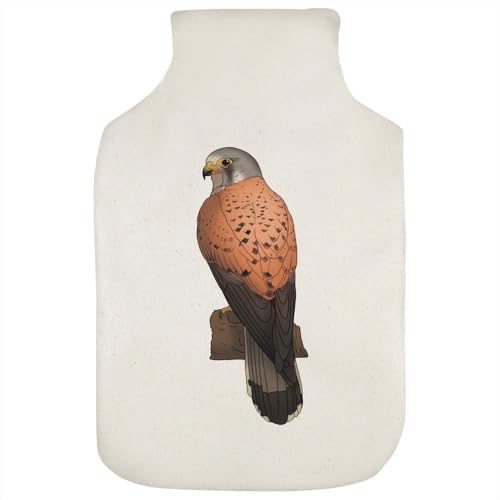 'Perched Kestrel' Hot Water Bottle Cover (HW00038358)