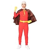 クリアストーン(Clearstone) なりキャラ研究部 コスプレ ハロウィン みんなのマントマン ユニセックス レッド